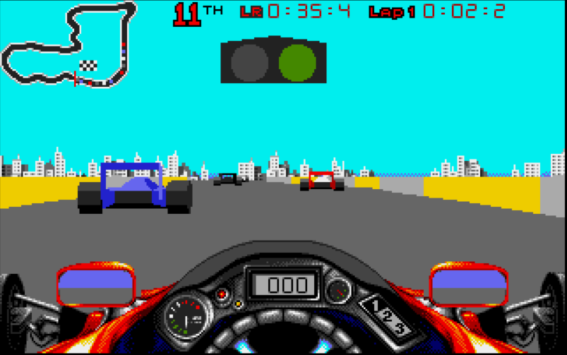 Championship Run - Atari ST game screenshot (1991) by Impulze